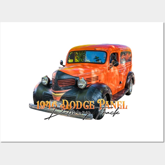 1946 Dodge Panel Delivery Truck Wall Art by Gestalt Imagery